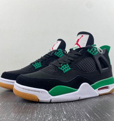 Jordan 4 " Alternate Black Green "