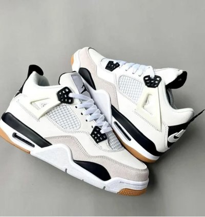 Nike SB x Air Jordan 4 Military White Black