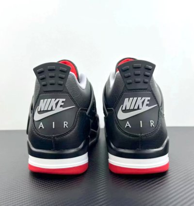 Jordan 4 Retro ' Bred Reimagined ' Sneakers
