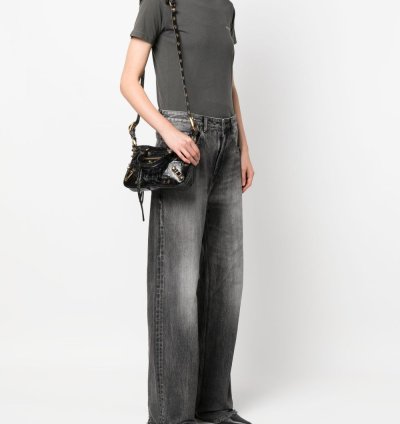 Balenciaga Small Le Cagole Leather Tote Bag