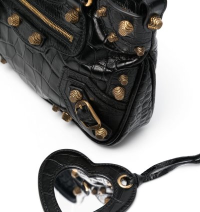 Balenciaga Small Le Cagole Leather Tote Bag