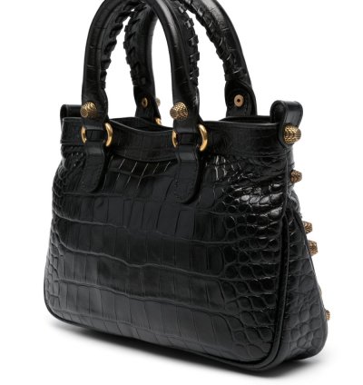 Balenciaga Small Le Cagole Leather Tote Bag