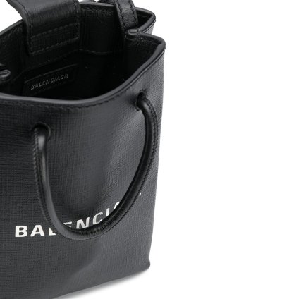Balenciaga Mini Shopping Phone Pouch