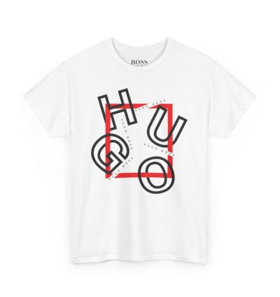 HUGO BOSS Shirt Size Usa S to 5XL White