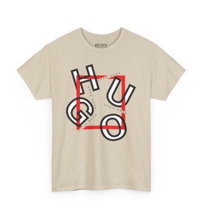 HUGO BOSS Shirt Size Usa S to 5XL Sand