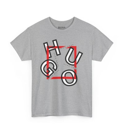 HUGO BOSS Shirt Size Usa S to 5XL Sport Grey