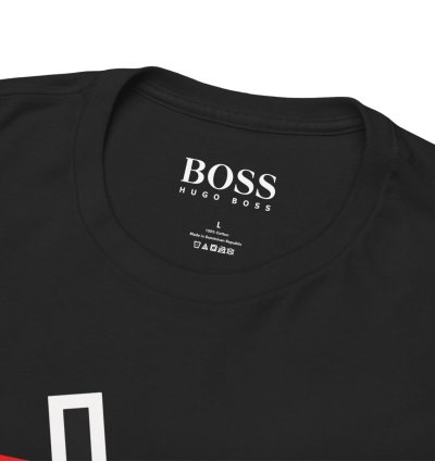 HUGO BOSS Shirt Size Usa S to 5XL Black