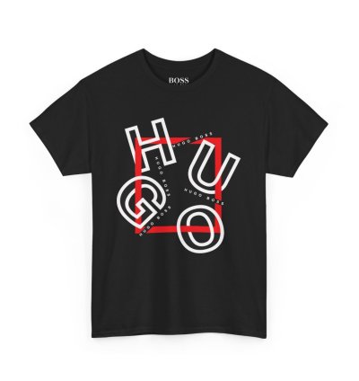 HUGO BOSS Shirt Size Usa S to 5XL Black
