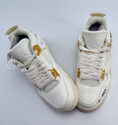 Air Jordan 4 Retro ”Metallic Gold” AQ9129-170