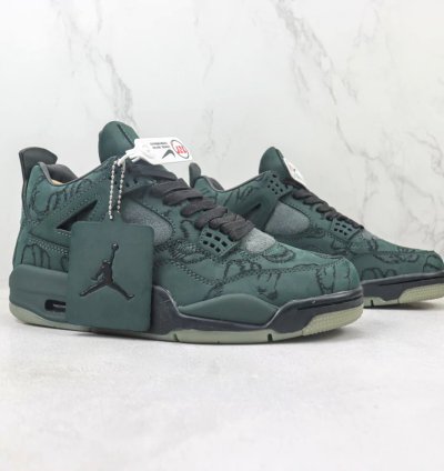 Kaws x Nike Air Jordan 4 Retro " Black " 930155-001