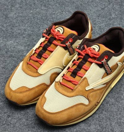 Nike Air Max 1 Travis Scott Cactus Jack Wheat Lemon Drop