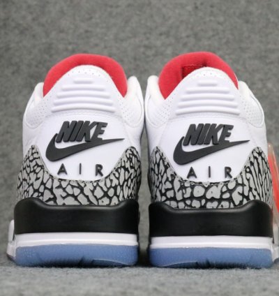 Nike Air Jordan 3 Retro Free Throw Line White Cement
