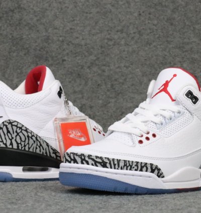 Nike Air Jordan 3 Retro Free Throw Line White Cement