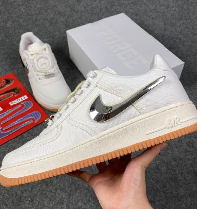 Nike Air Force 1 Low Travis Scott Sail