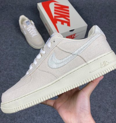 Nike Air Force 1 Low Stussy Fossil