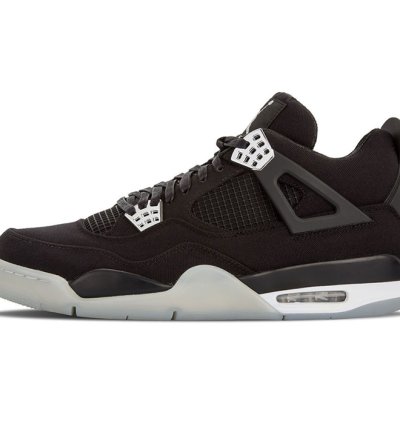 Nike Air Jordan 4 “ Black Chrome ” Eminem Carhartt