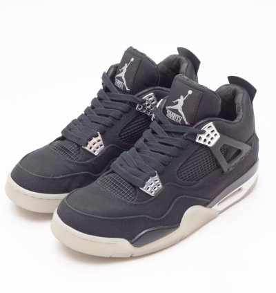 Nike Air Jordan 4 “ Black Chrome ” Eminem Carhartt
