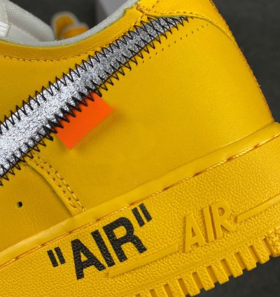 Nike Air Force 1 Low Off-White ICA University Gold