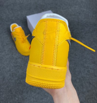 Nike Air Force 1 Low Off-White ICA University Gold