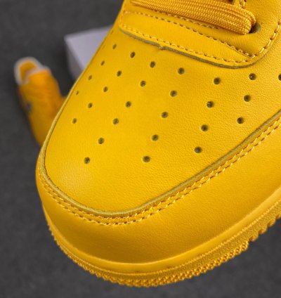Nike Air Force 1 Low Off-White ICA University Gold
