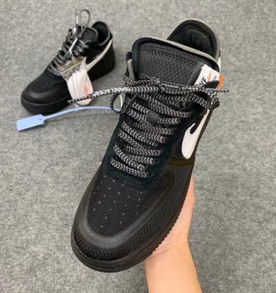 Nike Air Force 1 Low '07 Off-White MoMA 'Black'
