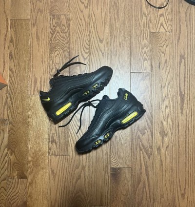 Nike Corteiz Air Max 95 Honey Blacks NYC London Exclusive
