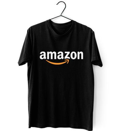 Amazon Logo Men's T-shirt USA Size S to 5XL