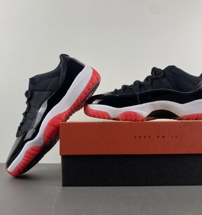 Air Jordan 11 Retro Low 2025 Bred - FV5104-006
