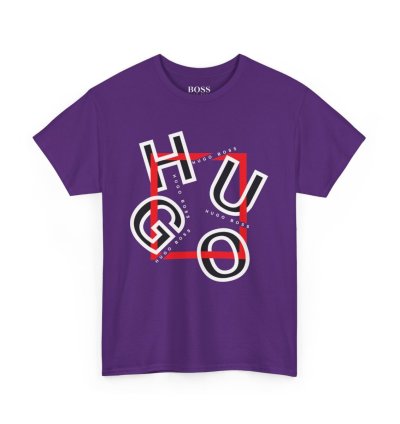 HUGO BOSS Shirt Size Usa S to 5XL Purple