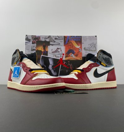 Union LA Air Jordan 1 Retro High OG SP Chicago Shadow - HV8563-600