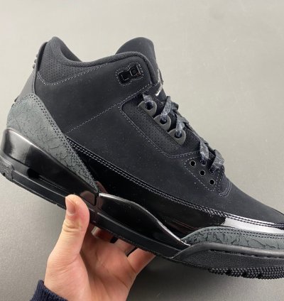 Air Jordan 3 Retro 2025 Black Cat - CT8532-001