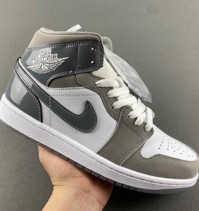 Jordan 1 Mid SE White Medium Grey Cool Grey - HF3216-100