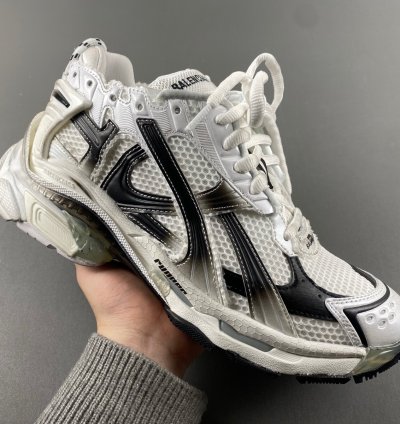 Balenciaga Runner White Black Gradient - 772774 WRUNG 9010