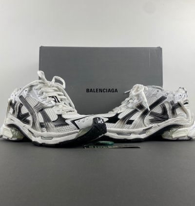 Balenciaga Runner White Black Gradient - 772774 WRUNG 9010