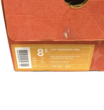 1999 Nike Air Famished Mid ACG Denim Blue Dijon DS