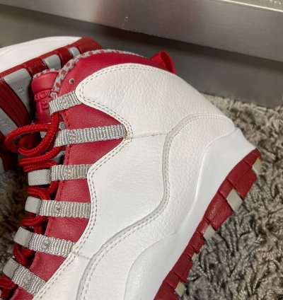 2005 Jordan 10 Retro Red Steel Rare Collectible