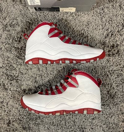 2005 Jordan 10 Retro Red Steel Rare Collectible