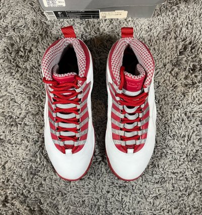 2005 Jordan 10 Retro Red Steel Rare Collectible