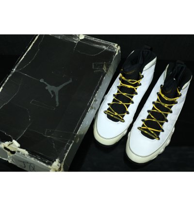 2011 Air Jordan 9 Retro Quai 54 White 302370 105 Size 9 5