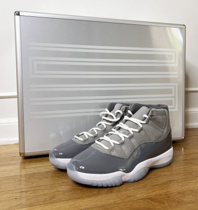2021 Jordan 11 Cool Grey Special Corporate Briefcase Set-Up