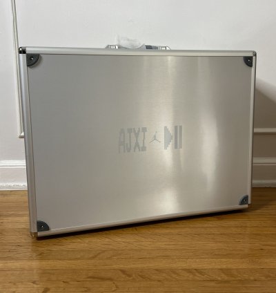 2021 Jordan 11 Cool Grey Special Corporate Briefcase Set-Up