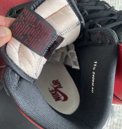 2024 Jordan 1 85 Bred size 11 5