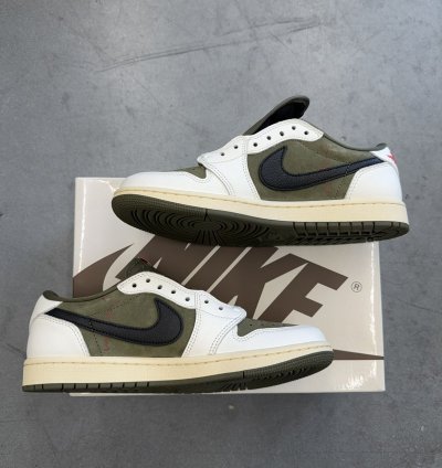 2024 Jordan 1 Retro Low OG SP Travis Scott Medium Olive