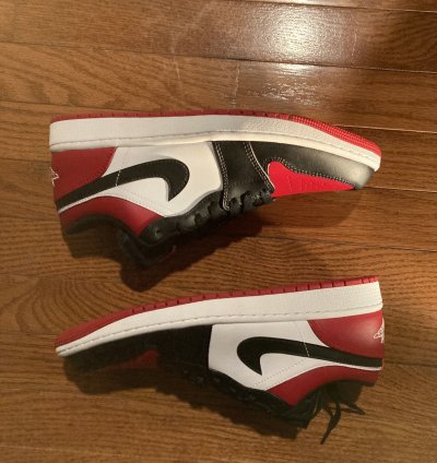 Air Jordan 1 Low gym red white-black