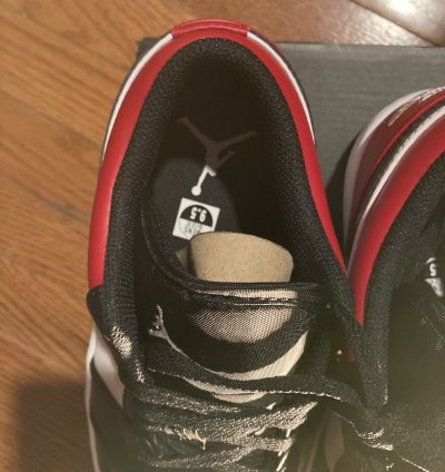 Air Jordan 1 Low gym red white-black