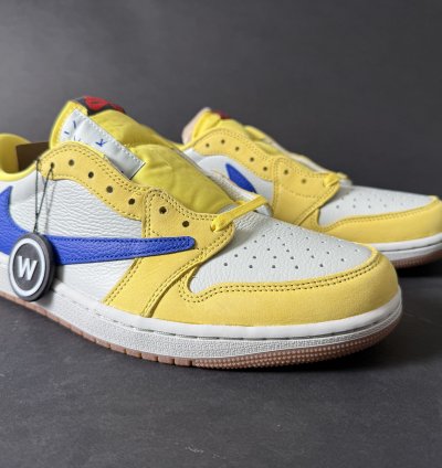 Air Jordan 1 Low OG SP Travis Scott Canary Yellow