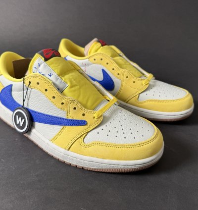 Air Jordan 1 Low OG SP Travis Scott Canary Yellow