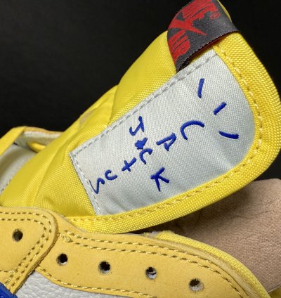 Air Jordan 1 Low OG SP Travis Scott Canary Yellow