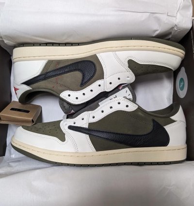 Air Jordan 1 Low OG SP Travis Scott DM7866-200 US10 5