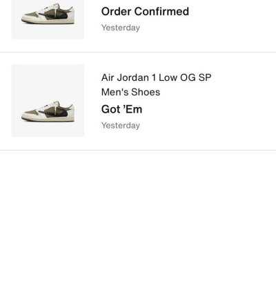 Air Jordan 1 Low Travis Scott